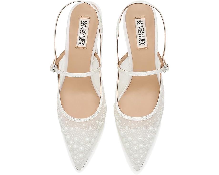 Badgley Mischka Rhylee туфли на платформе с бантом