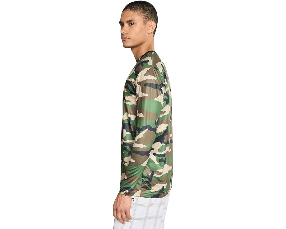 Quiksilver Everyday футболка с длинным рукавом для серфинга Камуфляж