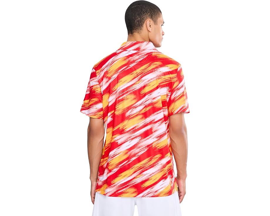 Поло Chubbies The Color Blitz Chiefs с принтом