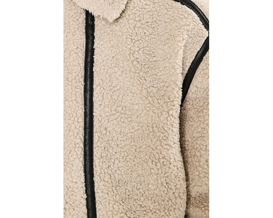 Куртка UGG Quinley с капюшоном и мягким флисом