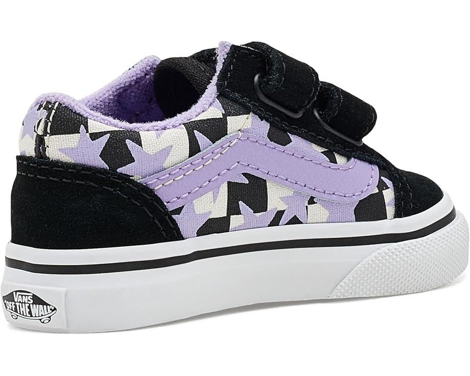 Кеды Vans Old Skool V для малышей с двойной липучкой