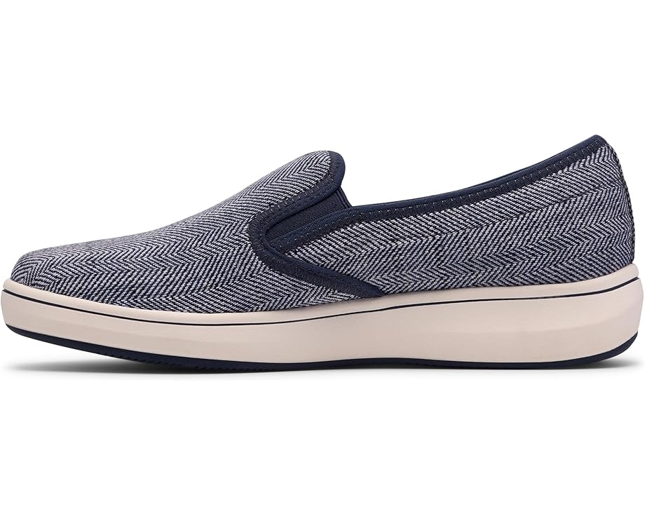 Слипоны Clarks Breezesky Zoe с текстильным верхом и стелькой Cushion Soft
