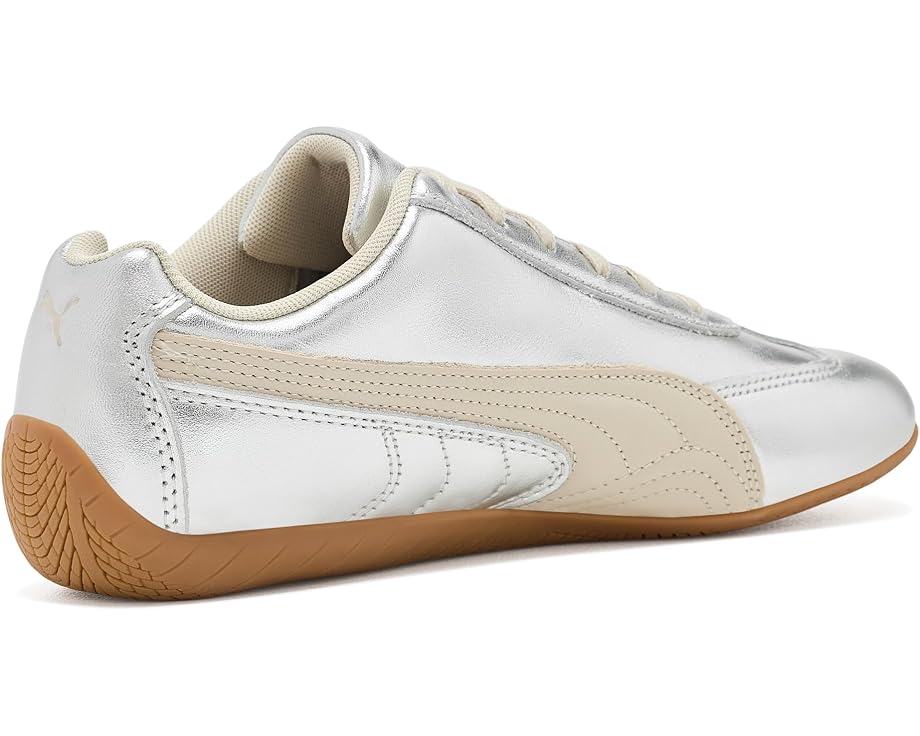 Кроссовки Puma Speedcat Silver с металлическим верхом