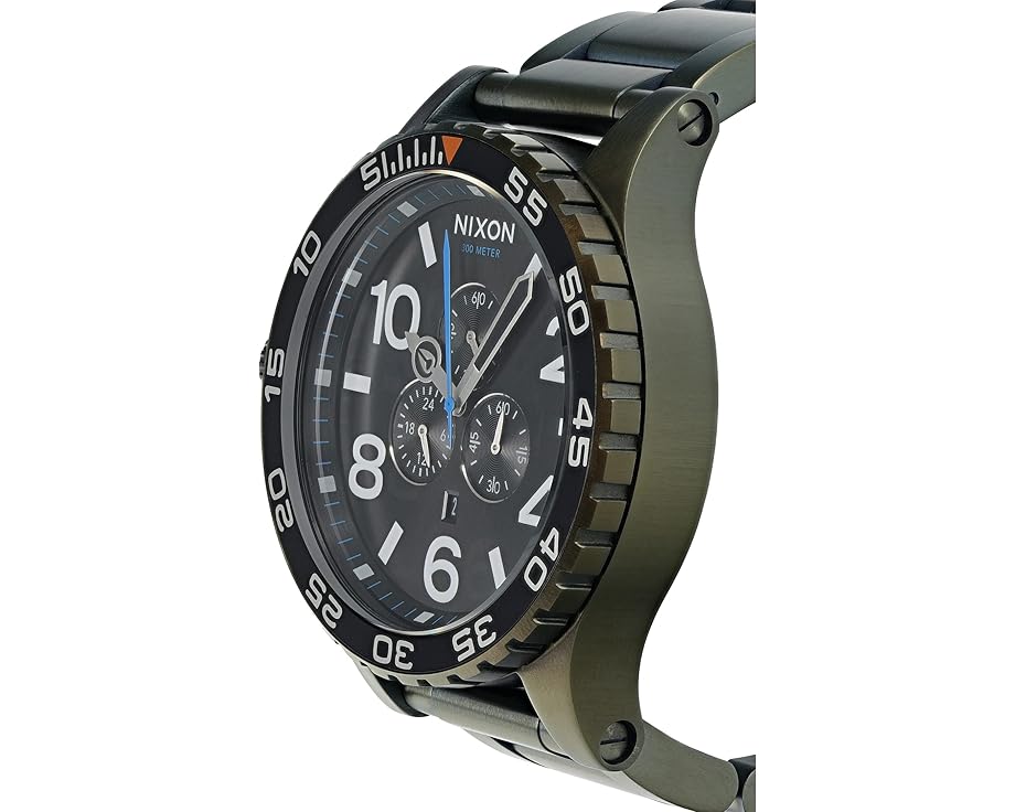 Наручные часы Nixon 51-30 Chrono с хронографом и водонепроницаемостью 300 м