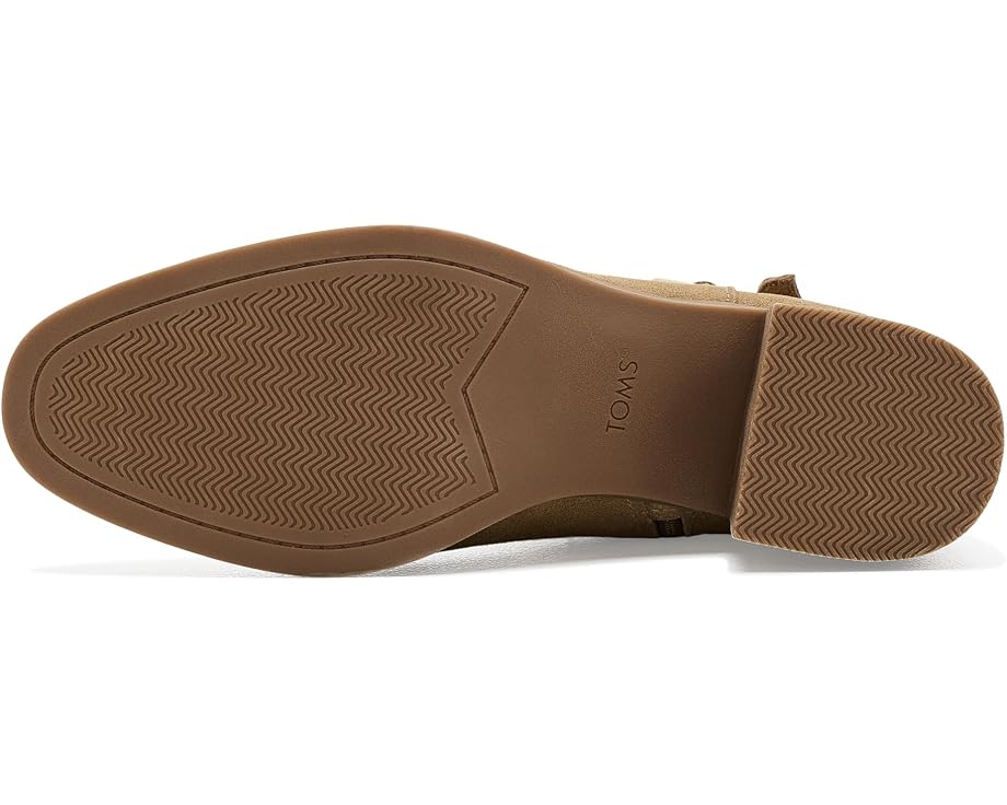 Ботинки TOMS Delilah Buckle на устойчивом каблуке