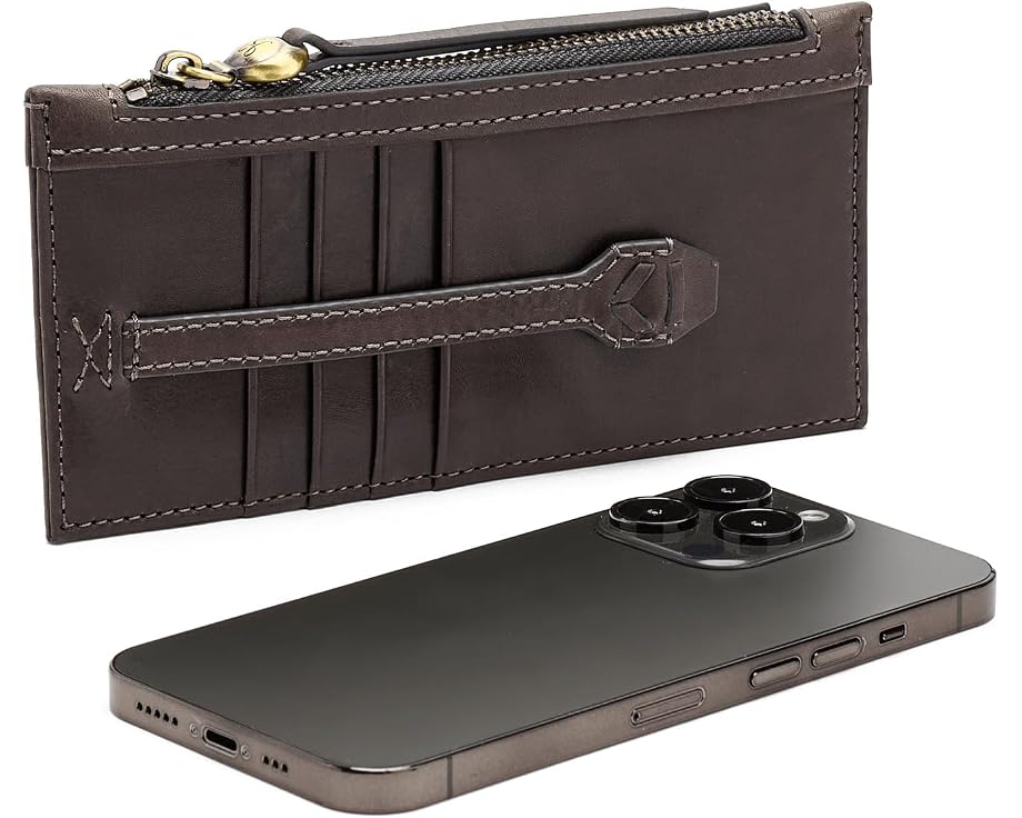HOBO Carte Card Case с 11 слотами для карт и ручкой для переноски