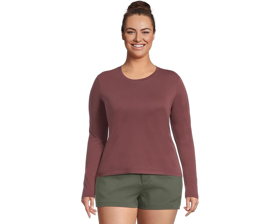 Длинная футболка Prana Everyday с пигментной окраской и классическим кроем