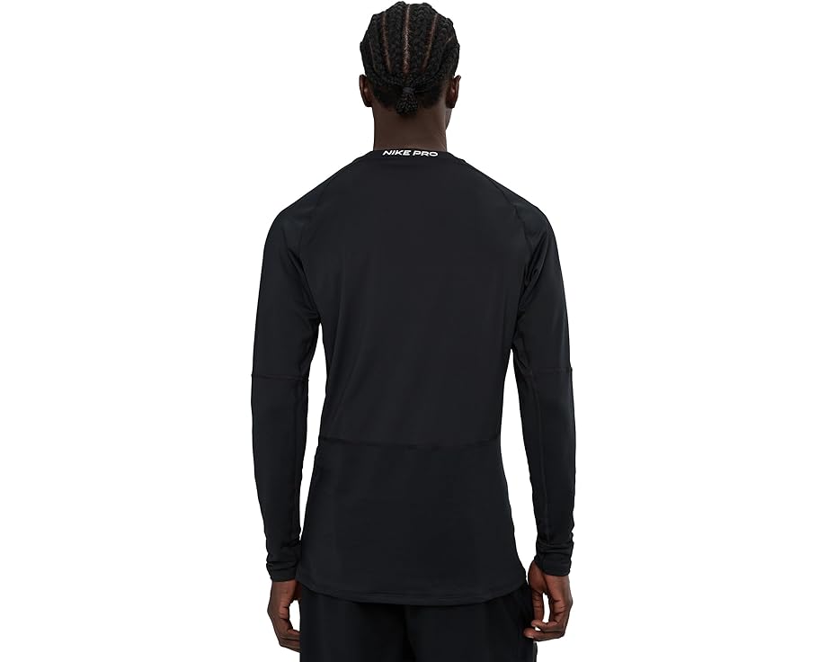 Nike Pro Top Warm лонгслив из френч терри с технологией Dri-FIT