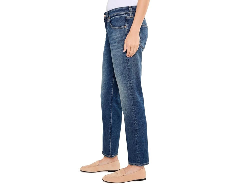 Джинсы AG Jeans Ex-boyfriend Slouchy Slim на молнии