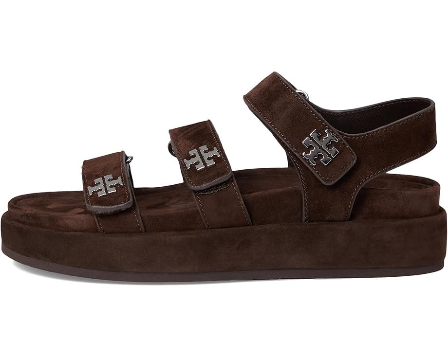 Спортивные сандалии Tory Burch Kira с тремя регулируемыми ремешками на липучке