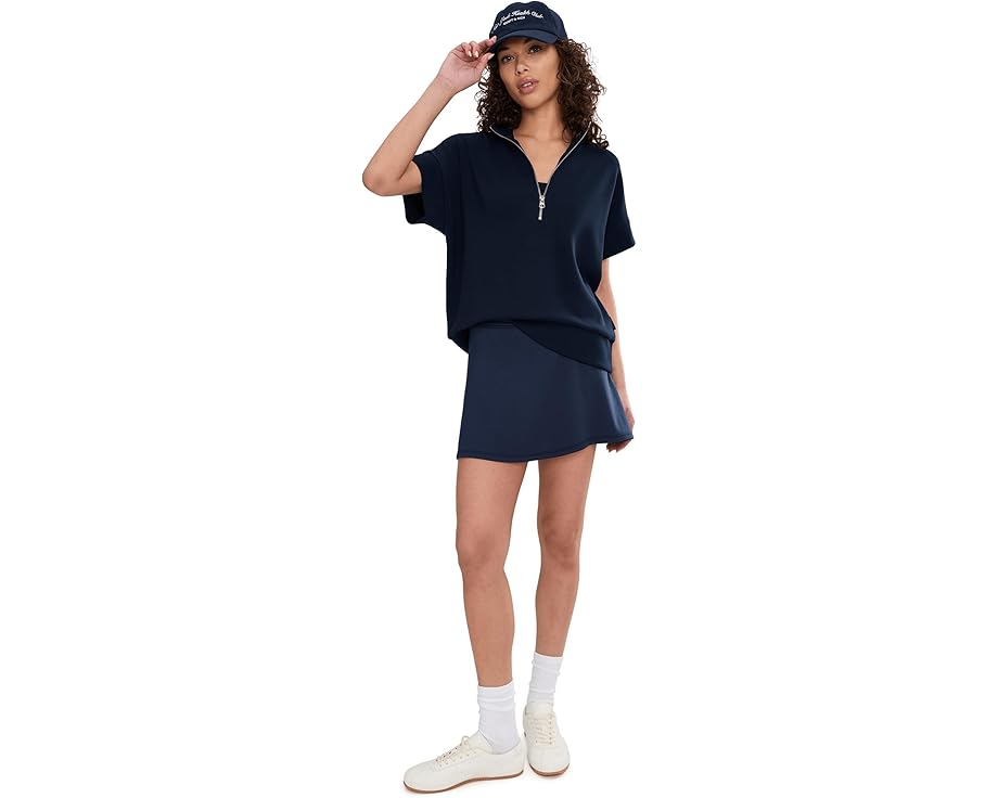 Короткая юбка TravisMathew Skyloft Soft A-line с защипами