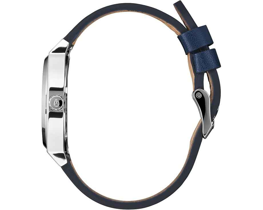 Часы Nixon Time Teller Leather с кожаным ремешком