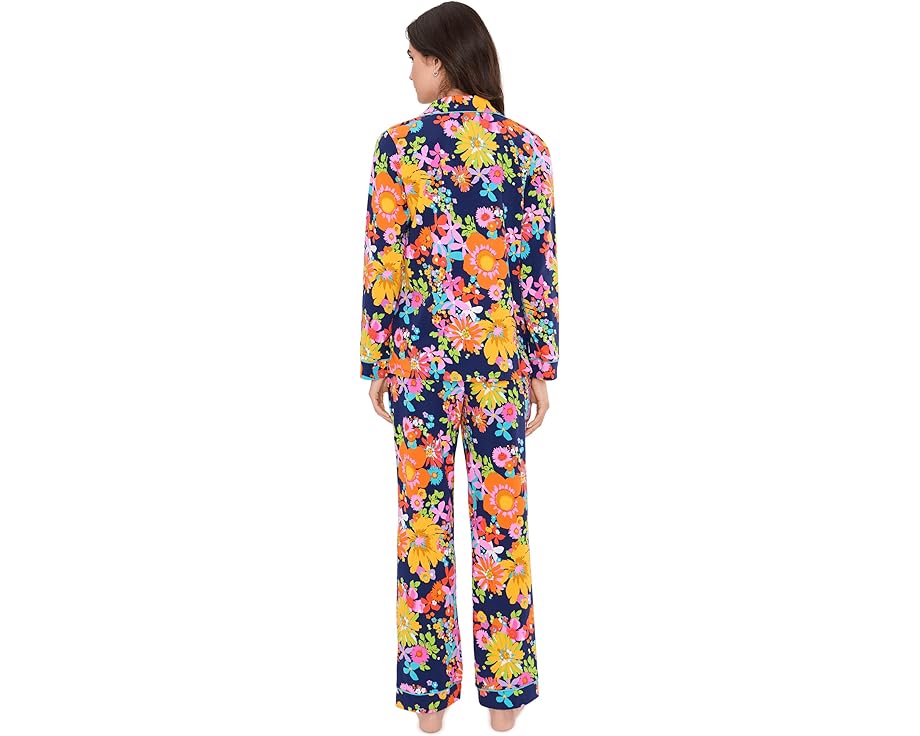 Комплект пижамы Bedhead PJs Classic с длинными рукавами из хлопкового трикотажа