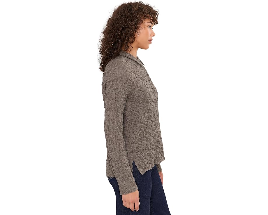 Рубашка Eileen Fisher с жаккардовым узором