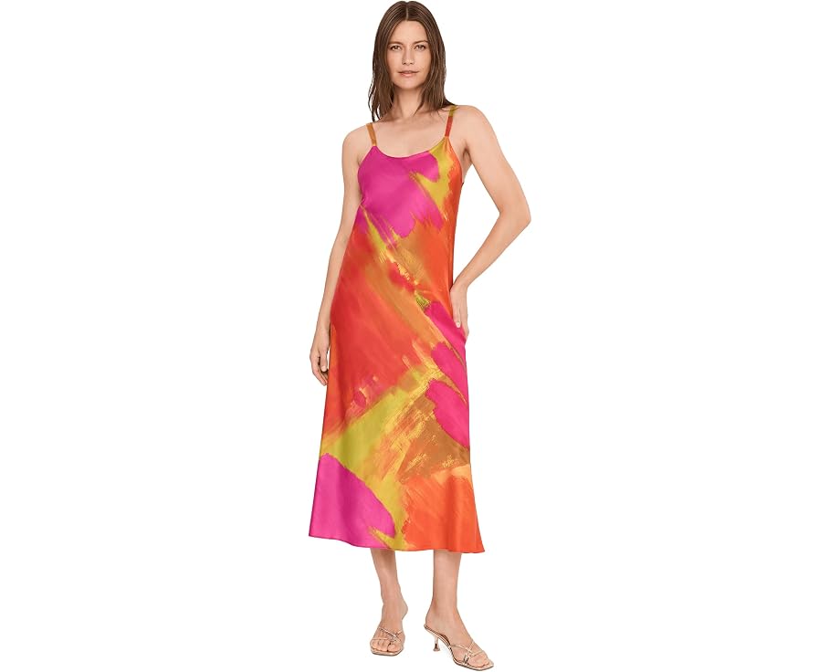 Natori платье Soleil Gown из принтованного шармеза