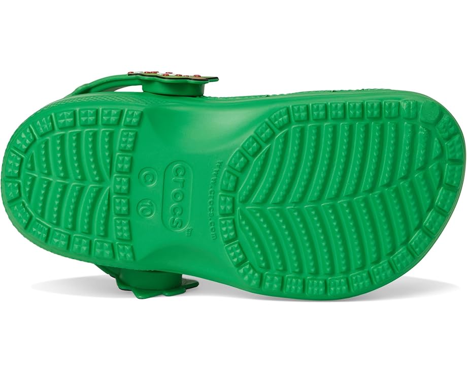 Детские кроксы Crocs Kids Classic Holiday Lights с подсветкой и регулируемым ремешком