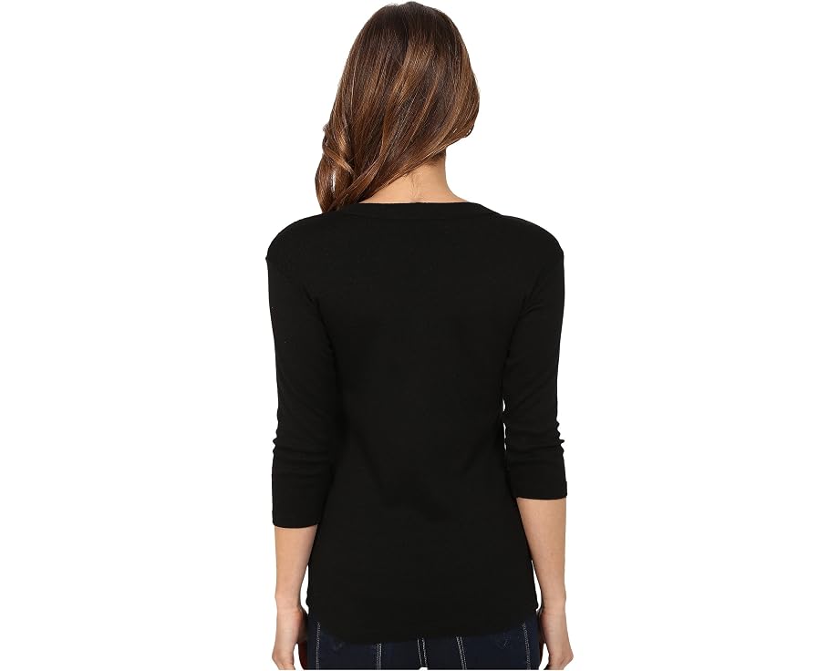 Shine Dora 3/4 Sleeve Crew Neck Shirt