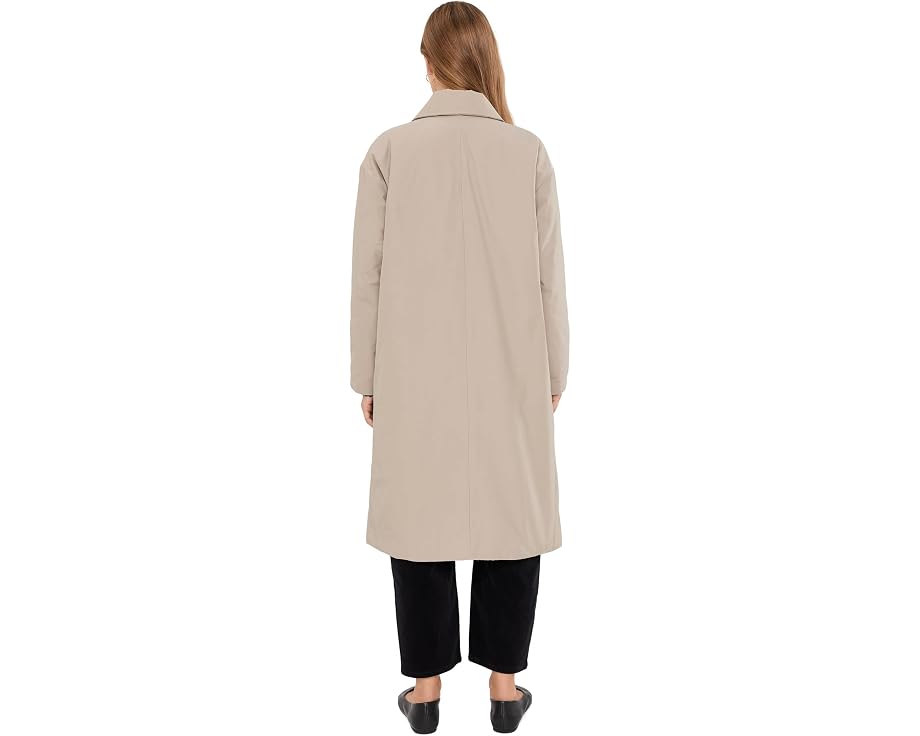 Стеганый тренч Eileen Fisher Petite из хлопка и нейлона