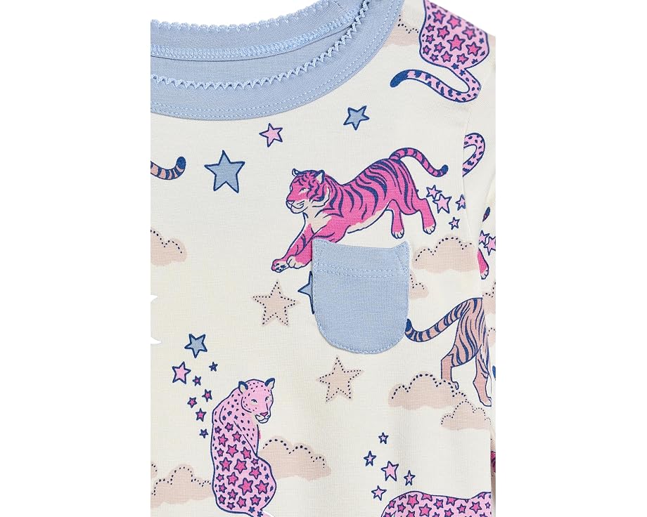 Пижама Night Time Tigers Hatley из бамбука для детей