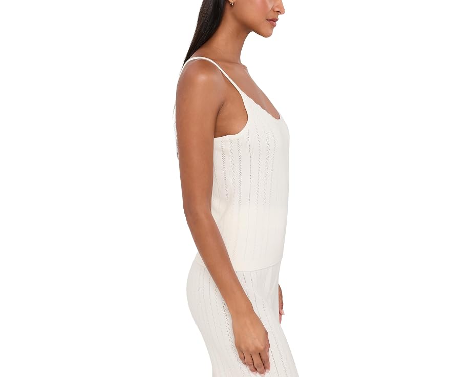 Топ-камисол Eberjey Pointelle Sweater Scoop Neck Cami