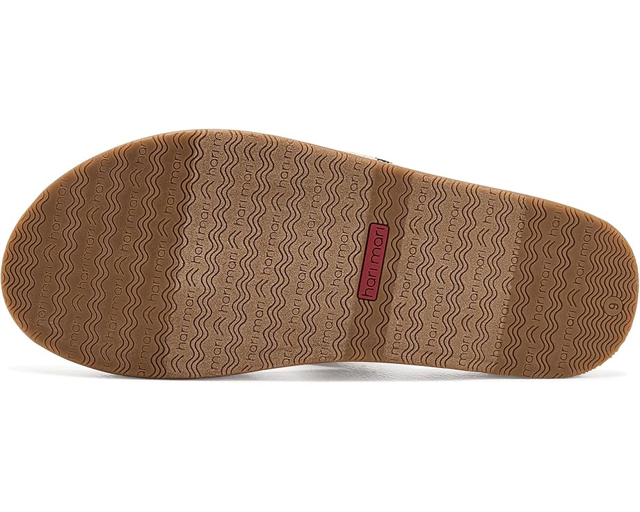 Пляжные сланцы Palm от Hari Mari с технологией MemoryFoamToe