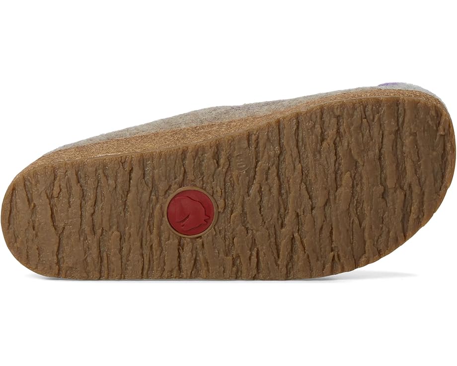 Кожаные клоги Haflinger Hawk с пробковой стелькой и ремешком