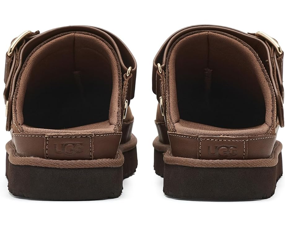 UGG Goldenstar Villa Clogs из нубука с регулируемым задним ремешком