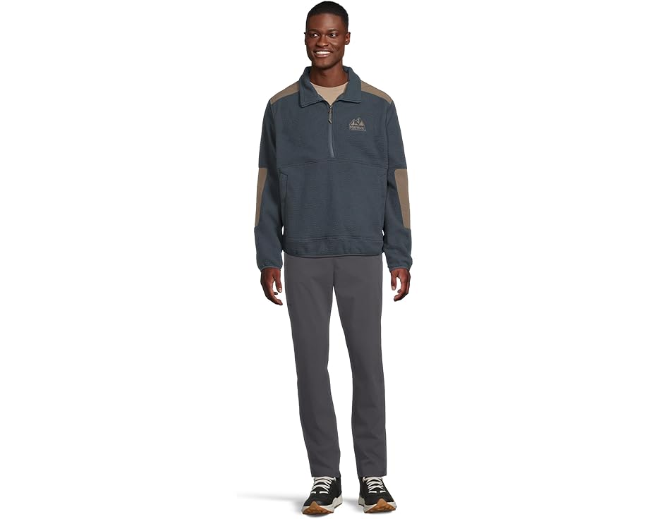 Толстовка Marmot Wanderer из высоковорсного флиса с накладками на плечах и локтях