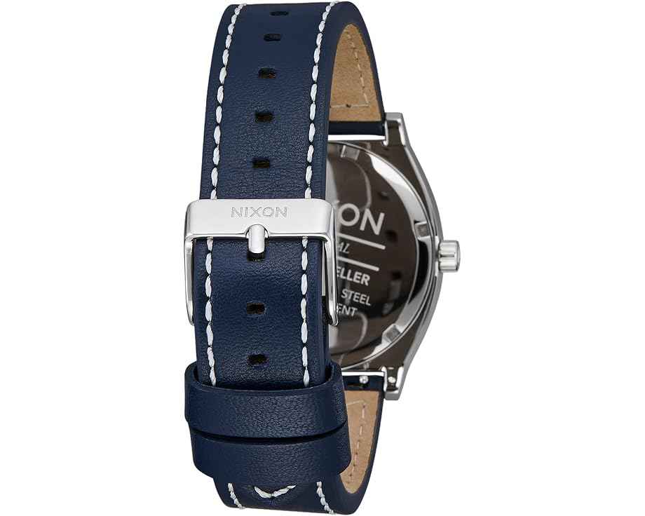 Часы Nixon Time Teller Leather с кожаным ремешком