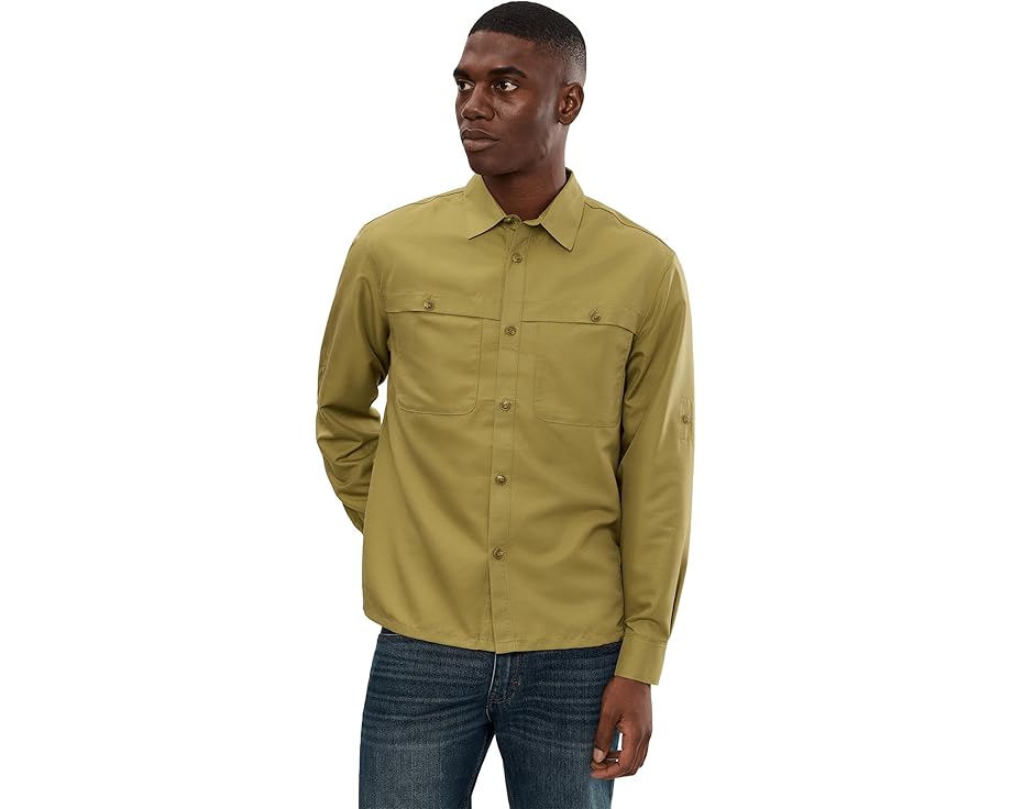 Рубашка Sun Drift™ Cooling Long Sleeve Shirt от Mountain Hardwear с длинным рукавом и UPF 50