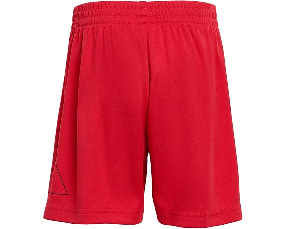 Шорты adidas Kids Essentials с большим логотипом из переработанного полиэстера