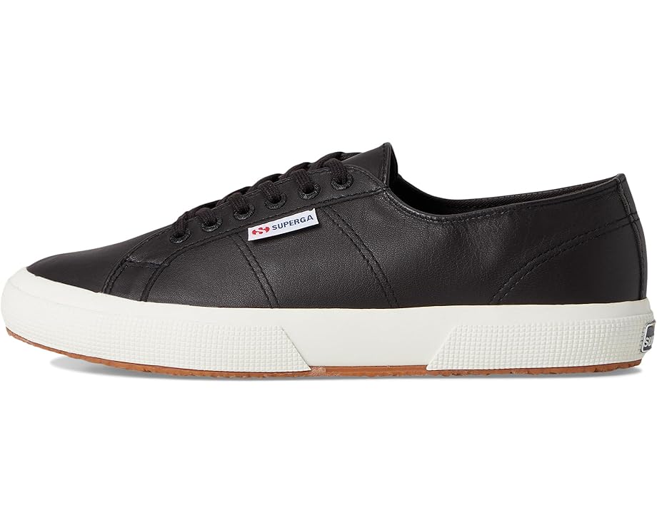 Кроссовки Superga 2750 Nappa из натуральной кожи с круглым носком