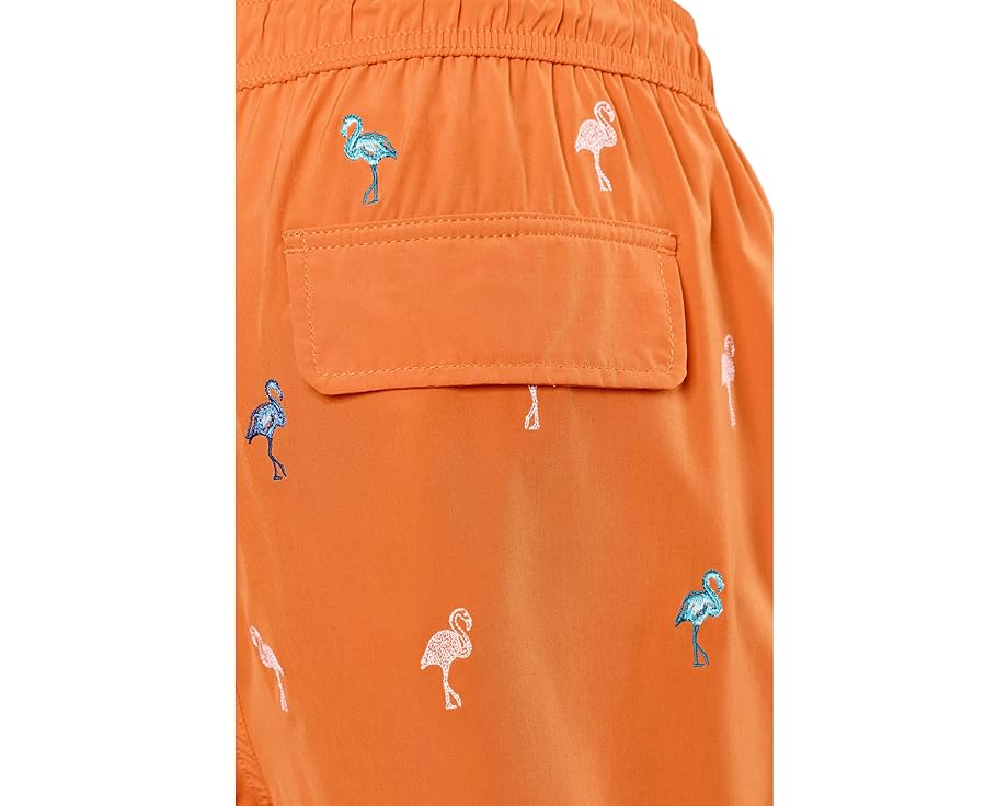Плавки Tommy Bahama Naples Flamingle 6 с принтом фламинго и сетчатым вкладышем 25 дюймов
