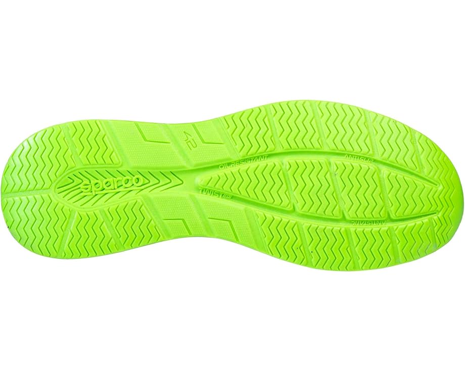 Кроссовки Sparco Lucas с композитным носком зеленого цвета