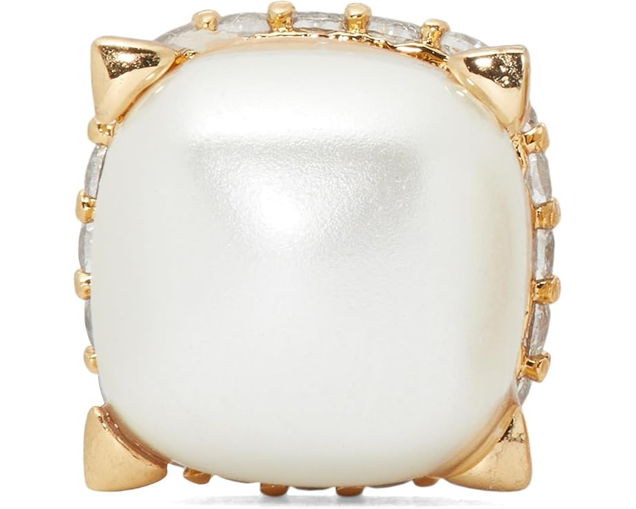 Серьги-гвоздики Kate Spade New York Little Luxuries с искусственным жемчугом и цирконием