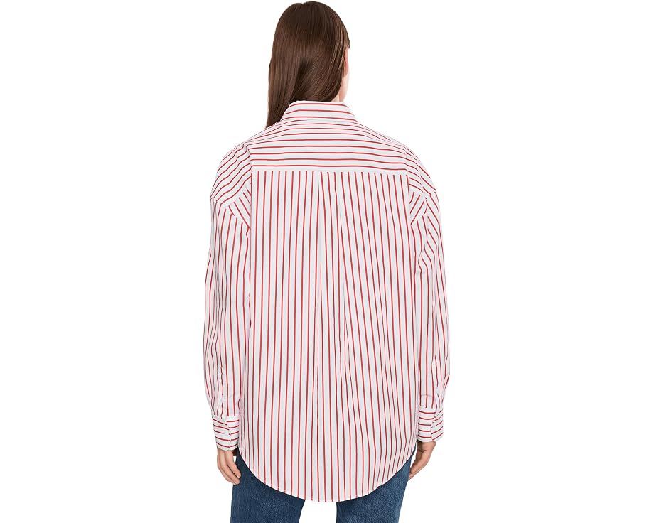 Свободная рубашка Coastal Poplin из органического хлопка от Faherty