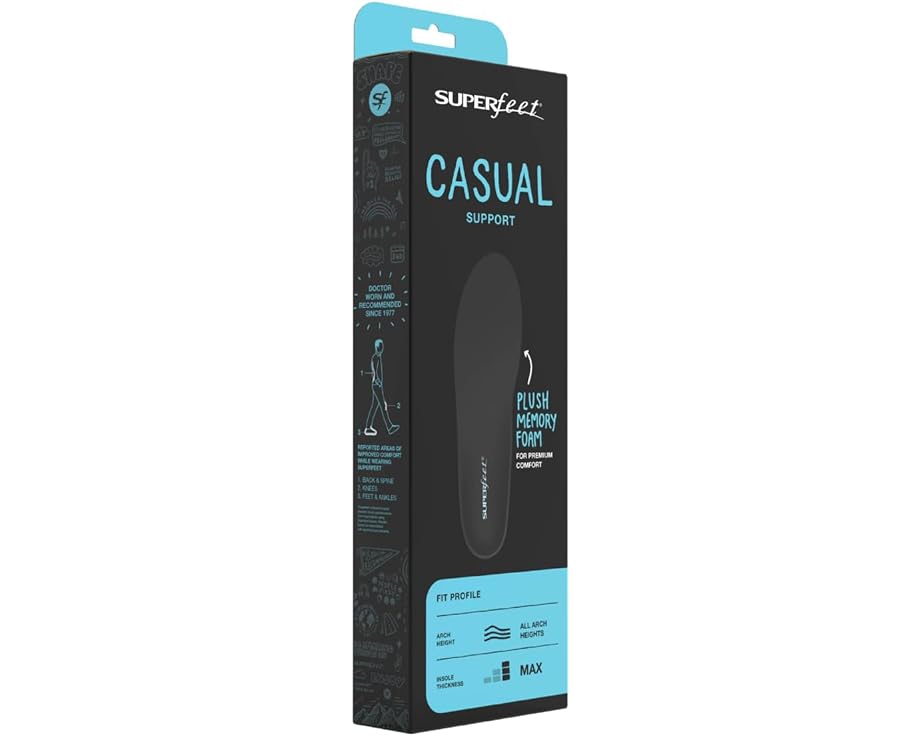 Стельки Superfeet Casual Support для повседневной обуви