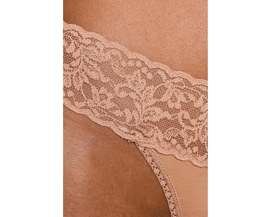 Хлопковые трусы-танга Cotton Original Rise Thong Hanky Panky
