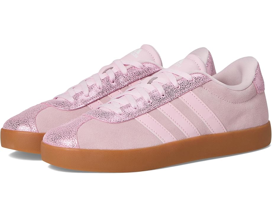 Детские кроссовки VL Court 3.0 от adidas с текстильным верхом для повседневной носки