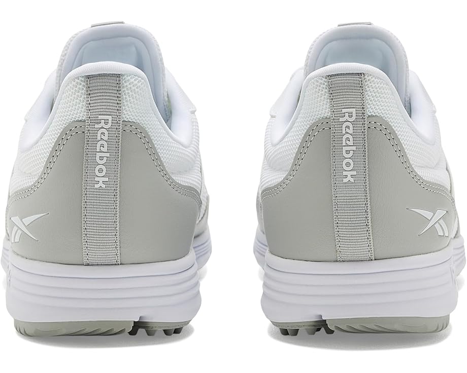 Кроссовки Reebok Course Ease для гольфа белые с серыми вставками