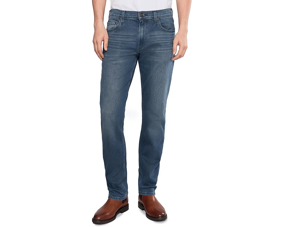 Джинсы Paige Federal Transcend Vintage Slim Straight с винтажным эффектом