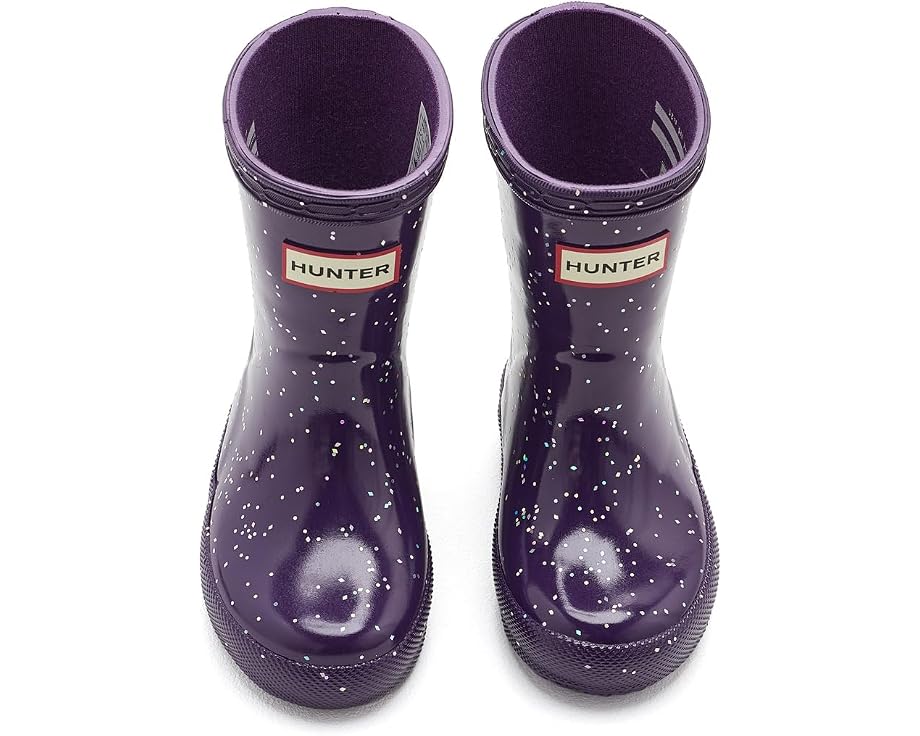Детские сапоги Hunter First Giant Glitter с блестками