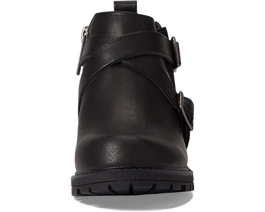 Детские ботинки Kylee от Nina Kids с квадратным носком Black Tumbled