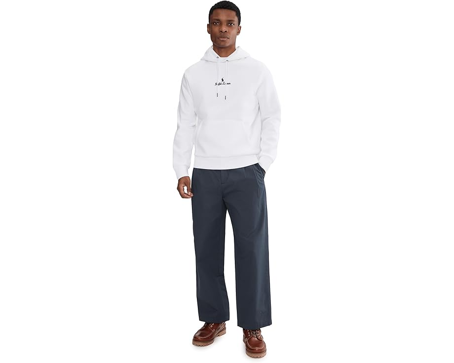 Толстовка Polo Ralph Lauren Logo Double-Knit Hoodie с логотипами и молнией