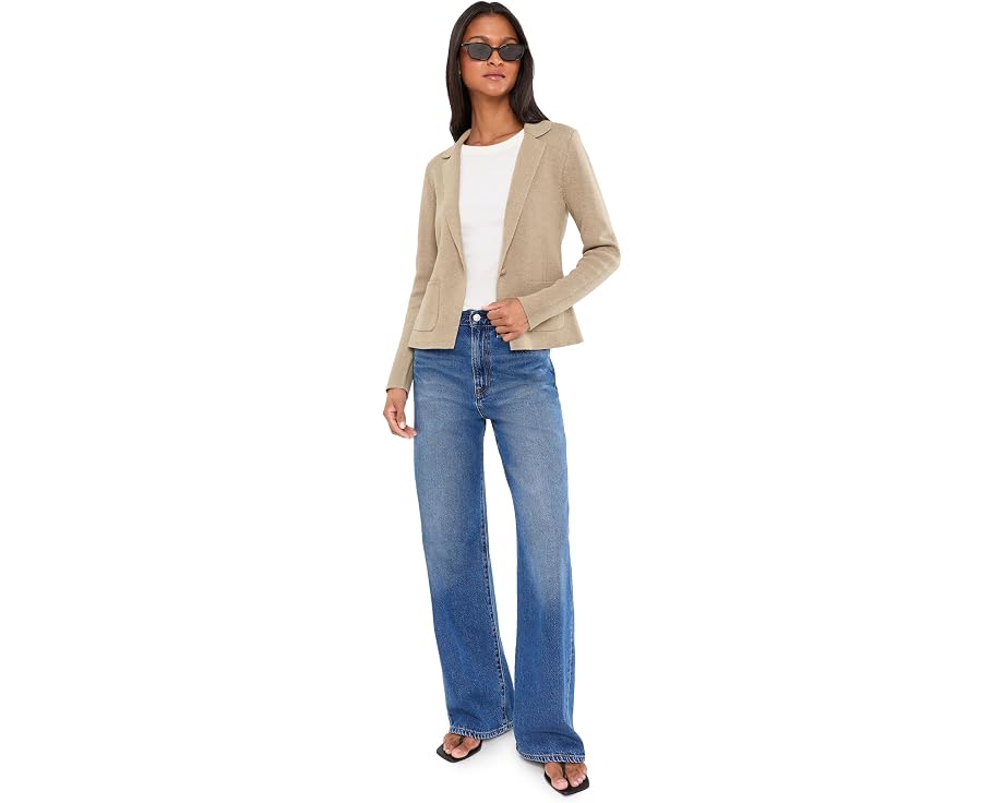 Жакет NIC+ZOE Elegant Knit Tailored Blazer из трикотажа