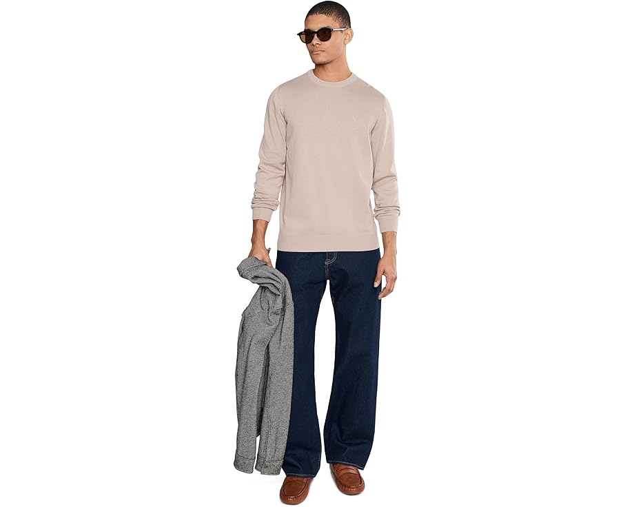 Свитер Barbour Pima Cotton с круглой горловиной из хлопка пима