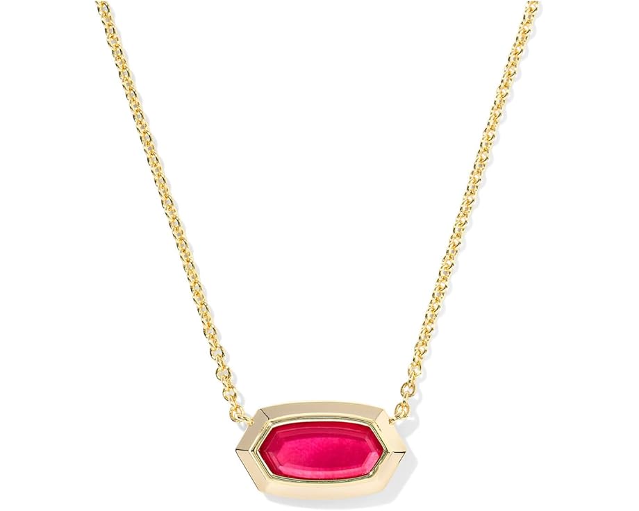 Короткое колье Elisa Bezel с подвеской в минималистичном стиле от Kendra Scott