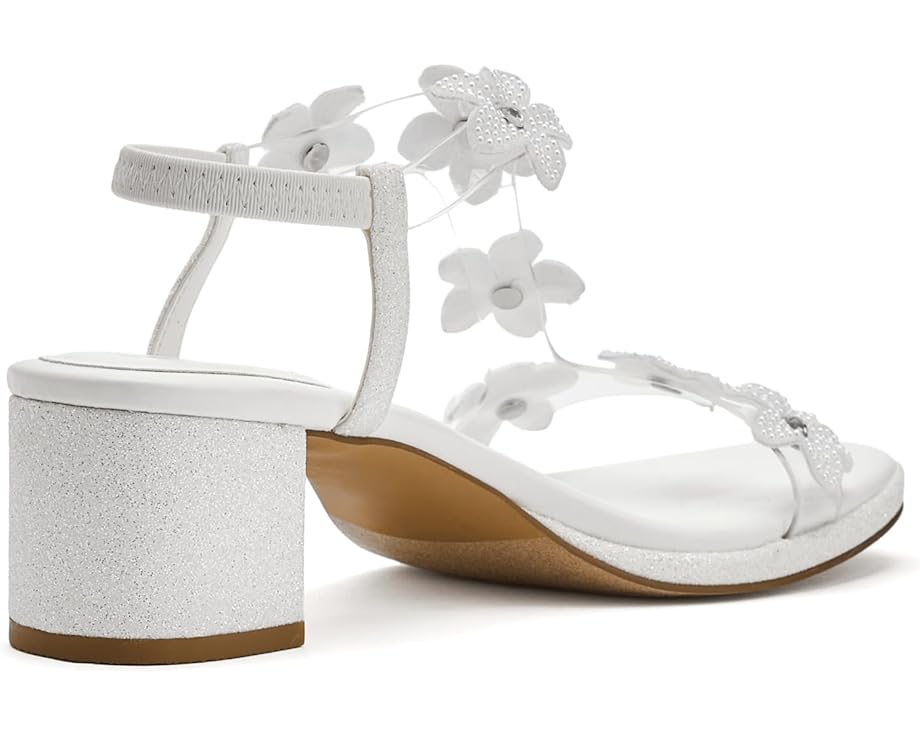 Детские сандалии Steve Madden Kids Savvy с квадратным каблуком и стразами