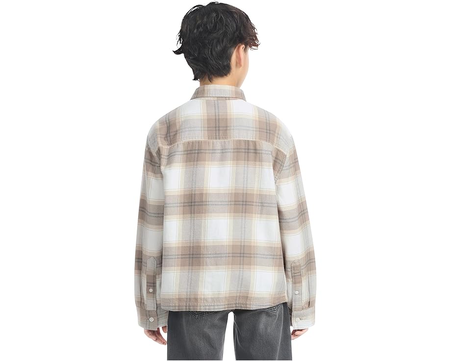 Традиционная фланелевая рубашка для детей из 100% хлопка