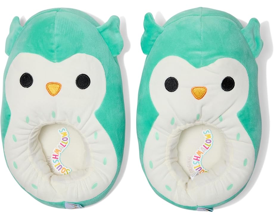 Тапочки Josmo Squishmallow в виде совы для детей из мягкого полиэстера